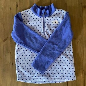 Girls fleece half-zip